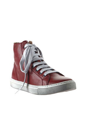 Bueno Shoes Bordo Deri Kadın Spor Bot 01wr1814