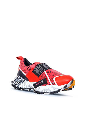 Bueno Shoes Kırmızı Deri Kadın Spor Ayakkabı 01wr2109