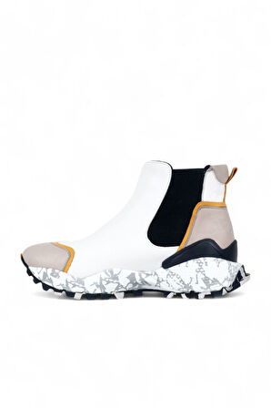 Bueno Shoes Kurşun Deri Kadın Spor Bot 01wr2110