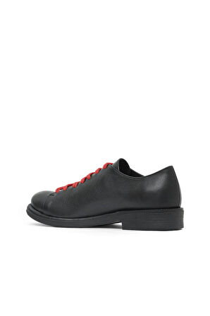 Bueno Shoes Kırmızı Deri Kadın Az Topuklu Ayakkabı 01wr3702