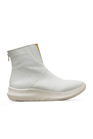 Bueno Shoes Sarı Deri Kadın Spor Bot 01wr8500