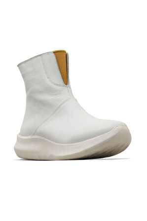 Bueno Shoes Sarı Deri Kadın Spor Bot 01wr8500