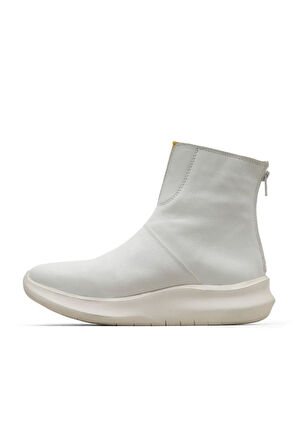 Bueno Shoes Sarı Deri Kadın Spor Bot 01wr8500