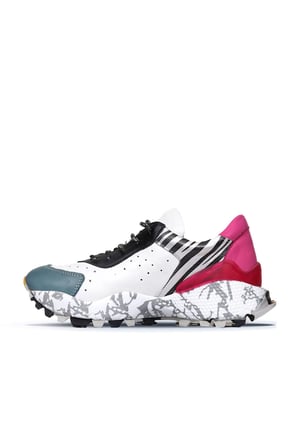 Bueno Shoes Mavi Deri Kadın Spor Ayakkabı 01wq10600