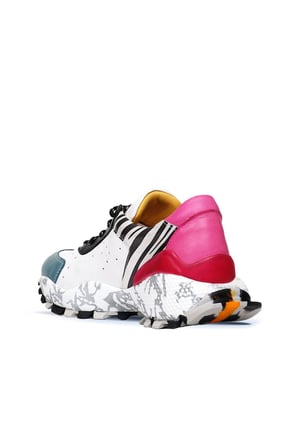 Bueno Shoes Mavi Deri Kadın Spor Ayakkabı 01wq10600