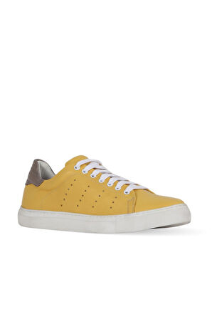 Bueno Shoes Sarı Deri Erkek Spor Ayakkabı 01mq10706