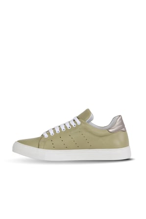 Bueno Shoes Haki Deri Erkek Spor Ayakkabı 01mq10706