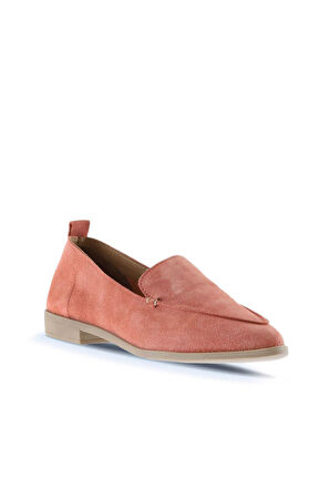 Bueno Shoes Pudra Açık Süet Kadın Düz Babet 01wn0128