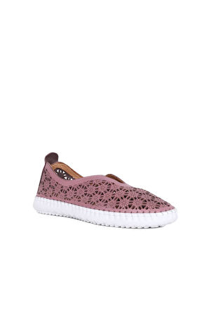 Bueno Shoes Gül Kurusu Deri Kadın Günlük Ayakkabı 01wn9605