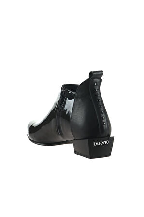 Bueno Shoes Siyah Rugan-deri Kadın Topuklu Bot 01wp7108