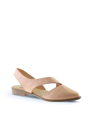 Bueno Shoes Pudra Deri Kadın Sandalet 01ws2311