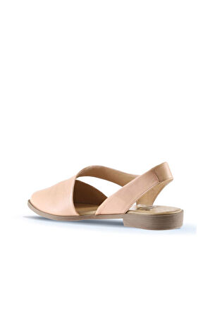 Bueno Shoes Pudra Deri Kadın Sandalet 01ws2311