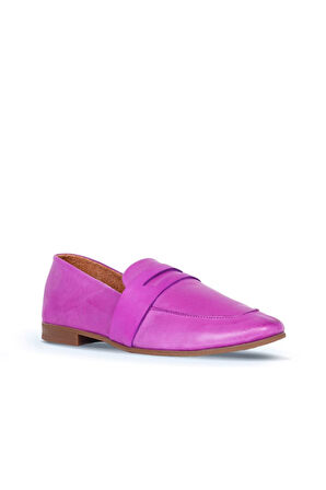 Bueno Shoes Lila Deri Kadın Loafer 01ws5302