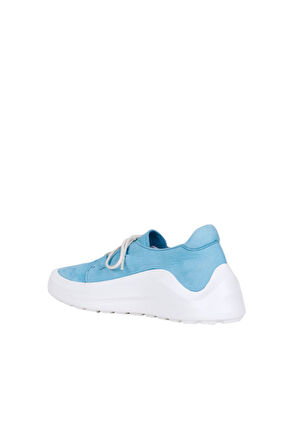 Bueno Shoes Turkuaz Nubuk Kadın Spor Ayakkabı 01ws0903
