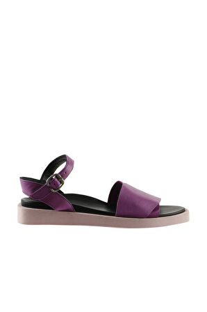 Bueno Shoes Lila Deri Kadın Sandalet 01wq9102