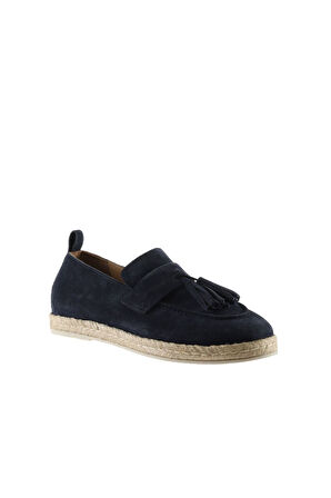 Bueno Shoes Lacivert Süet Erkek Espadril Ayakkabı 01ms12702