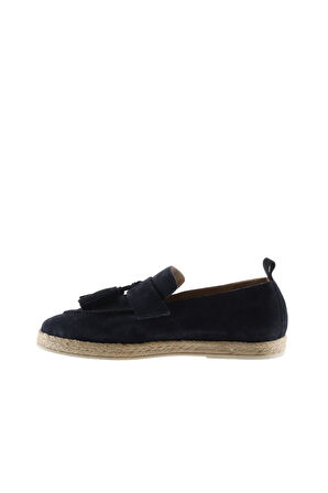 Bueno Shoes Lacivert Süet Erkek Espadril Ayakkabı 01ms12702