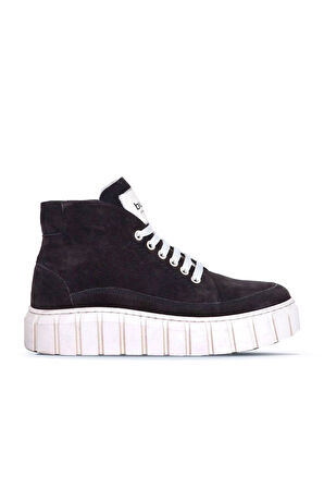Bueno Shoes Kahverengi Koyu Süet Kadın Spor Bot 01wt3400