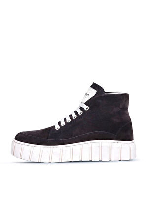 Bueno Shoes Kahverengi Koyu Süet Kadın Spor Bot 01wt3400