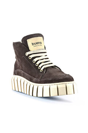 Bueno Shoes Vizon Süet Kadın Spor Bot 01wt3400