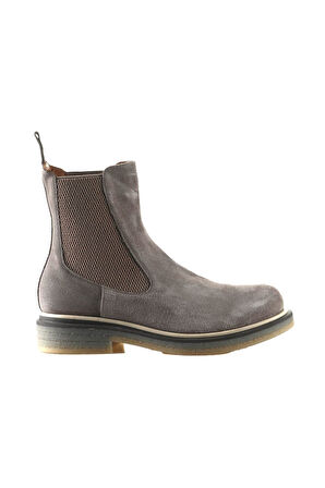 Bueno Shoes Vizon Süet Kadın Düz Bot 01wt3101