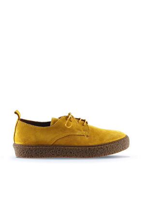 Bueno Shoes Sarı Süet Kadın Günlük Ayakkabı 01wt3207