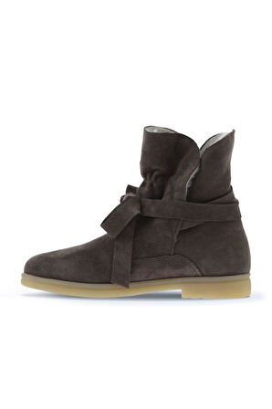 Bueno Shoes Vizon Süet Kadın Düz Bot 01wt3303