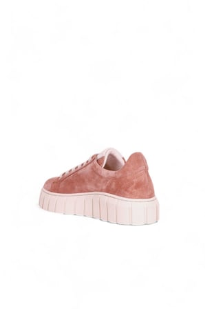 Bueno Shoes Pudra Süet Kadın Dolgu Topuklu Spor Ayakkabı 01wt3401