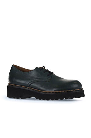 Bueno Shoes Yeşil Deri Kadın Klasik Ayakkabı 01wt0809
