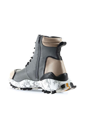 Bueno Shoes Siyah B81c02 Kadın Spor Bot 01wr2107