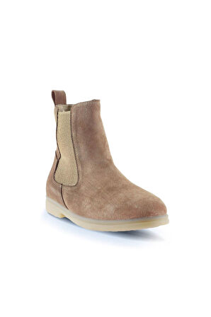 Bueno Shoes Pudra Süet Kadın Düz Bot 01wt3300