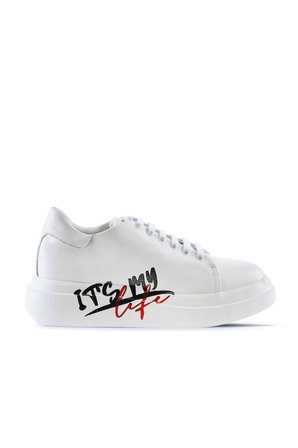 Bueno Shoes Beyaz Deri Kadın Spor Ayakkabı 01wt4700