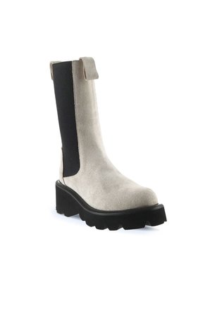 Bueno Shoes Bej Süet Kadın Topuklu Bot 01wt1703