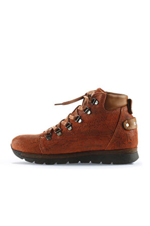 Bueno Shoes Kiremit Deri Kadın Spor Bot 01wr11902