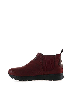 Bueno Shoes Bordo Lzd Deri Kadın Düz Bot 01wr11904