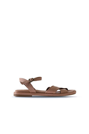Bueno Shoes Pudra Deri Kadın Sandalet 01wu4118