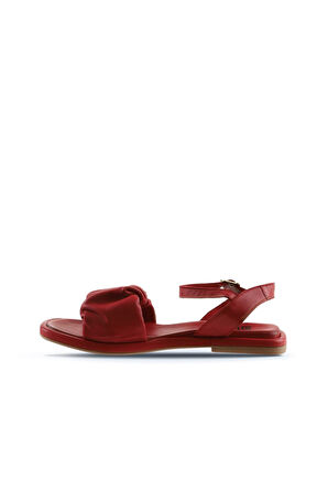 Bueno Shoes Kırmızı Deri Kadın Sandalet 01wu4121