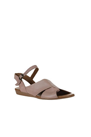 Bueno Shoes Gül Kurusu Deri Kadın Sandalet 01wu7477