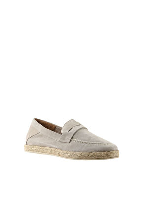 Bueno Shoes Bej Süet Erkek Espadril Ayakkabı 01ms12700