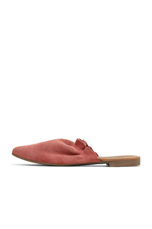 Bueno Shoes Nar Çiçeği Süet Kadın Düz Terlik 01wu7704