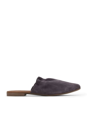 Bueno Shoes Mor Süet Kadın Düz Terlik 01wu7704