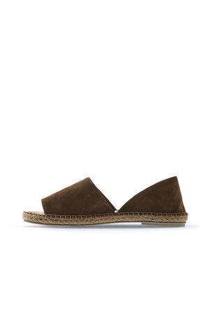 Taba Süet Kadın Espadril Ayakkabı