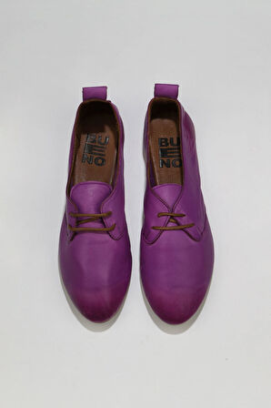 Bueno Shoes Lila Deri Kadın Günlük Ayakkabı 01wj2123