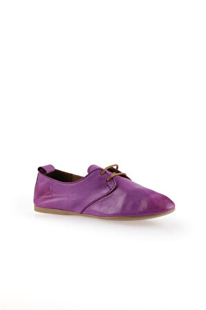 Bueno Shoes Lila Deri Kadın Günlük Ayakkabı 01wj2123