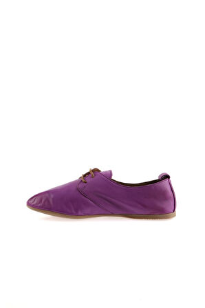 Bueno Shoes Lila Deri Kadın Günlük Ayakkabı 01wj2123