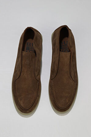 Bueno Shoes Taba Süet Kadın Düz Bot 01wu10500