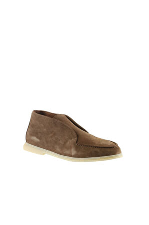 Bueno Shoes Taba Süet Kadın Düz Bot 01wu10500