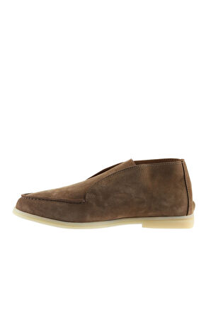 Bueno Shoes Taba Süet Kadın Düz Bot 01wu10500