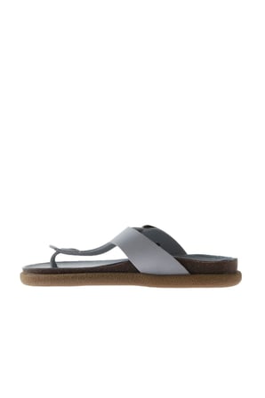 Bueno Shoes Mavi Nubuk Kadın Parmak Arası Terlik 01ws11002