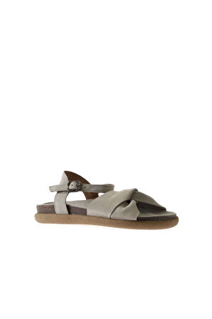 Bueno Shoes Bej Süet Kadın Sandalet 01wu4728